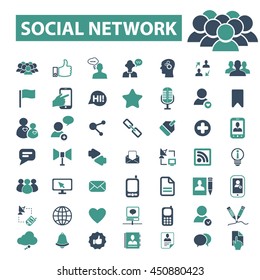 iconos de redes sociales