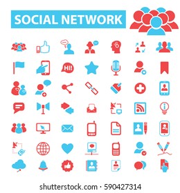 social network icons
