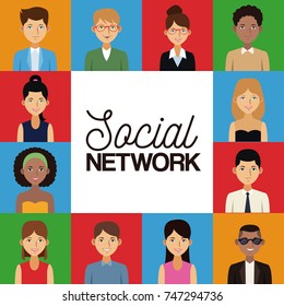 Social network icons