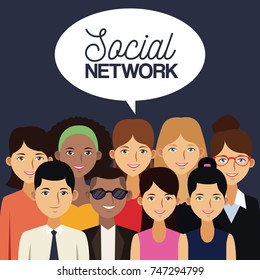 Social network icons