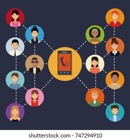 Social network icons