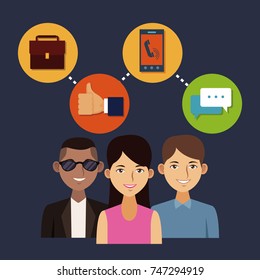 Social network icons
