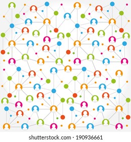 Social network internet chat community communication