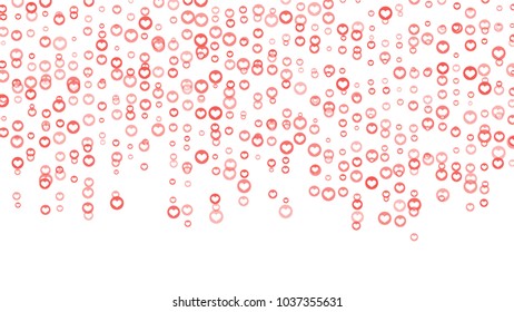 Social Network Like Icons Background Vector. Abstract Design Element. Social Thumb Up, Like Heart Floating. Illustration
