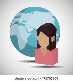 social network media isolated icon vector illustration design