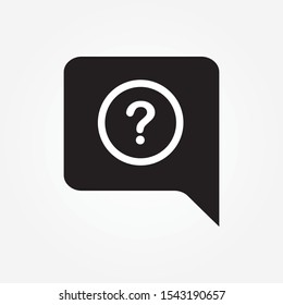 Social network notification icon. help icon on screen. Online messaging . Vector illustration.