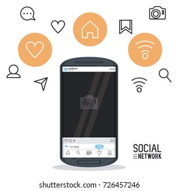 Social network on smartphone