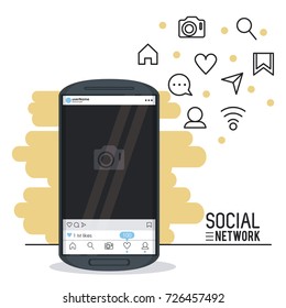 Social network on smartphone