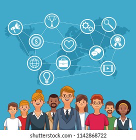 Social network and people