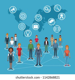 Social network and people