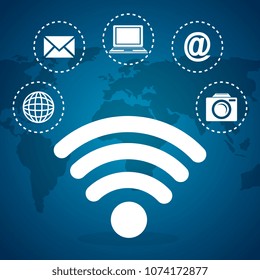 social network set icons