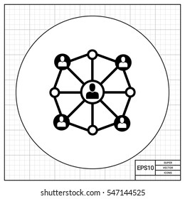 Social Network Simple Icon