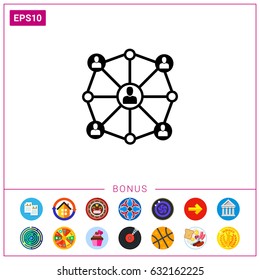 Social Network Simple Icon