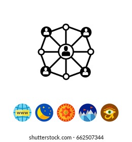 Social Network Simple Icon