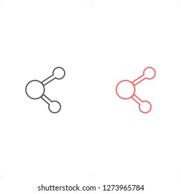 Social network single icon