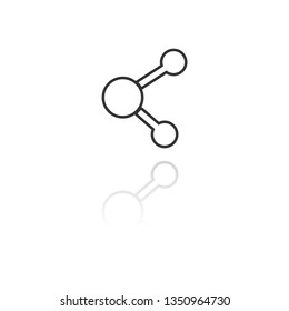 Social network single icon