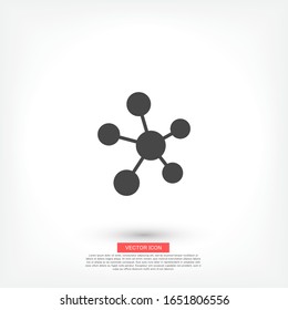 Social network single icon isolated on background. Social network single website design, Social network single app, logo, power user interface. Editable stroke. Eps 10 power