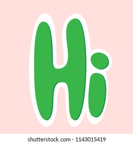 Social network stickers