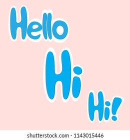 Social network stickers