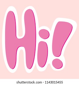 Social network stickers