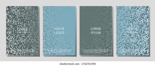 Social network stories soft colorful theme pack. Flat geometric backgrounds. Cool radial halftone comic background graphic design. Music flyer frame templates. Retro cover pages.