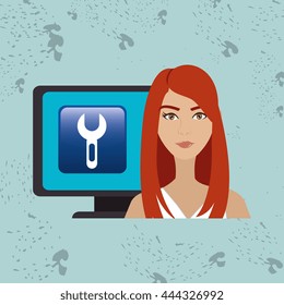 social network user design, vector illustration eps10 graphic 