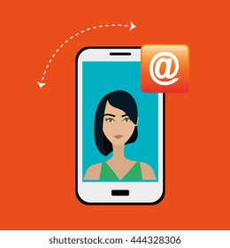 social network user design, vector illustration eps10 graphic 