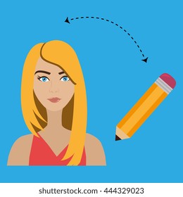 social network user design, vector illustration eps10 graphic 