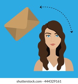 social network user design, vector illustration eps10 graphic 