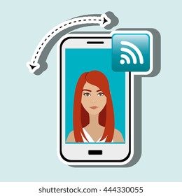 social network user design, vector illustration eps10 graphic 