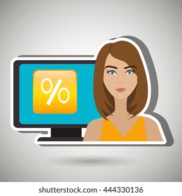 social network user design, vector illustration eps10 graphic 