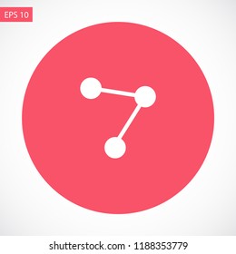 social network vector icon eps 10