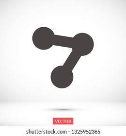 social network vector icon eps 10
