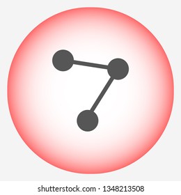 social network vector icon eps 10