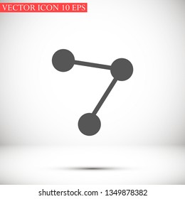 social network vector icon eps 10