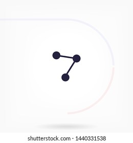 social network vector icon eps 10 , Lorem ipsum Flat design
