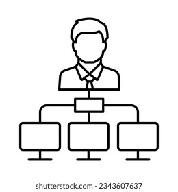 Social network vector icon which can easily modify or edit

