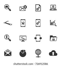 social network vector icons for your creative ideas
