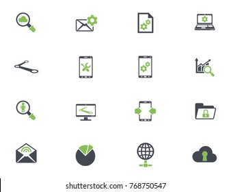 social network vector icons for your creative ideas