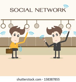 social network,businessman