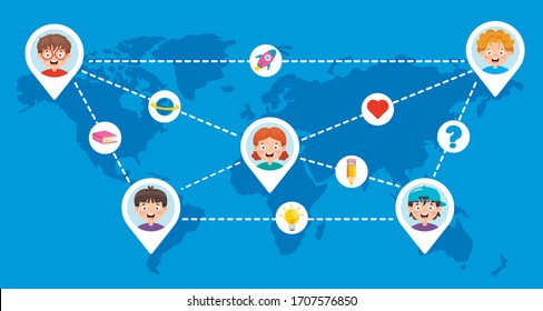 Social Networking And Connection Between People