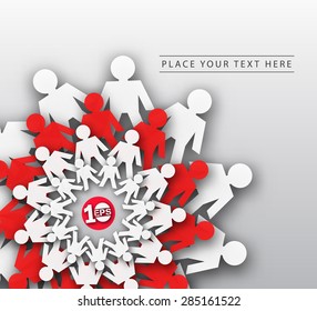 Social Networking Design, eps10 vector 