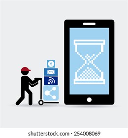 social networking design, vector illustration eps10 graphic 