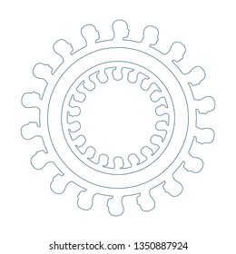 Social Networking People Conceptual Vector Design. Human communication simple icons model.