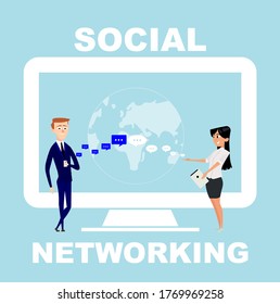 Social networking remote work in crisis