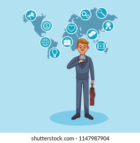 Social networks concept