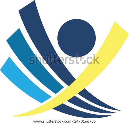 Social peole design logo vector stock