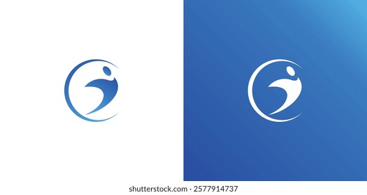 Social people Logo vector design