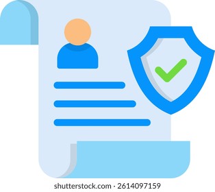 Social Policy Icon Flat Vector Illustration