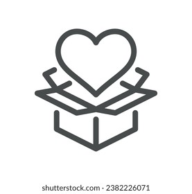 Social policy related icon outline and linear vector.